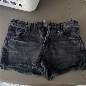 Free people frayed bottom shorts